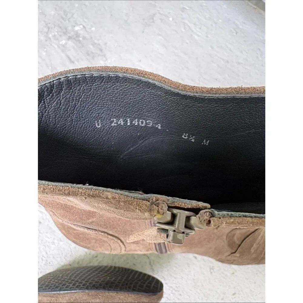 Stuart Weissman Moxanne  suede ankle boots - Picture 9 of 10